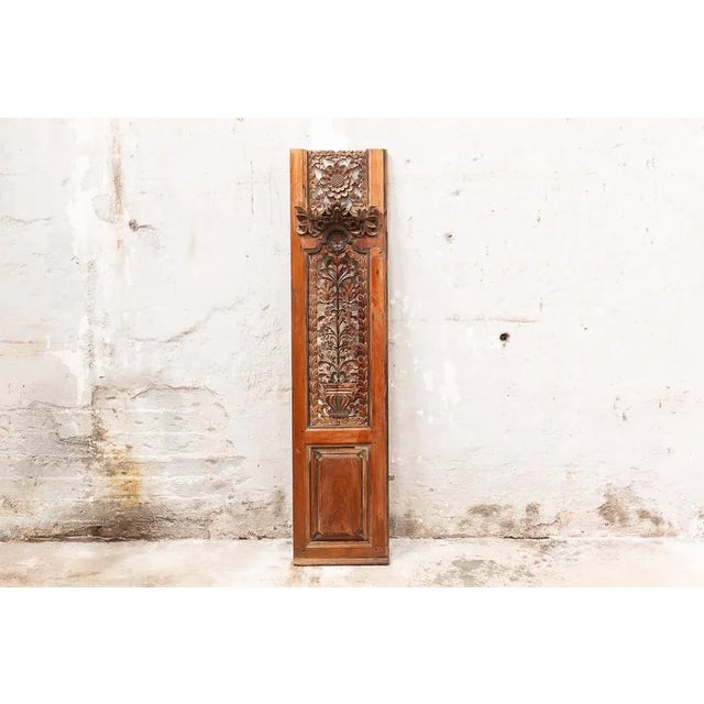 Wood Indonesian Relief, 1930s For Sale - Image 7 of 7