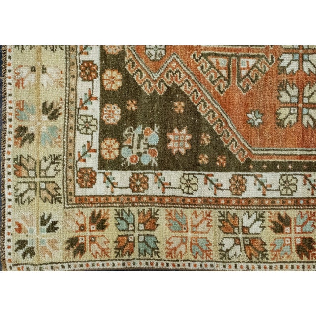 Turkish Vintage Runner Rug 3'3" x 9'5" #17979 For Sale - Image 4 of 8