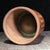 Brown Hand-Carved Bamboo Brush Pot With Pomegranate Motif For Sale - Image 8 of 9