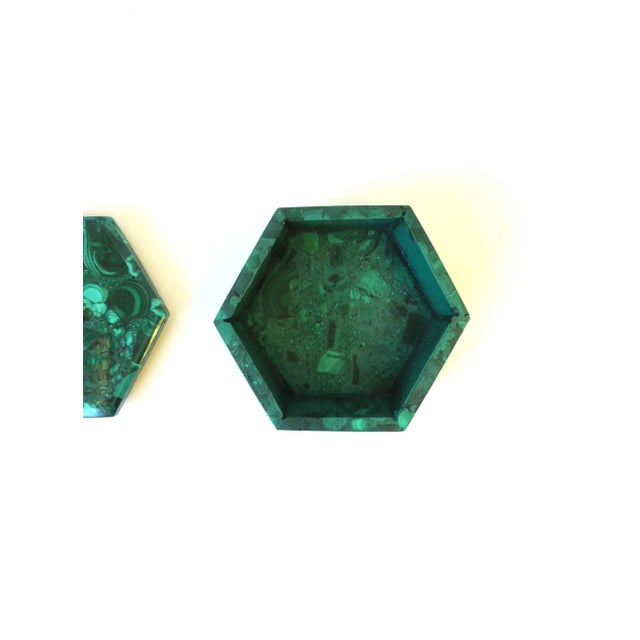 Malachite Jewelry Box For Sale - Image 11 of 13