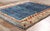Cerulean Vintage Persian Gabbeh Rug, 05'01 X 06'05 For Sale - Image 8 of 10
