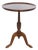 Round Danish Side Table in Oak and Walnut by Anton Kildeberg, 1960s For Sale