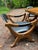 Drexel 1960s Drexel Esperanto Mid-Century Modern Hexagonal Low Dining & Game Table With 4 Chairs For Sale - Image 4 of 17