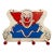 Bozo the Clown Child’s Coat Rack 1960s Copyright Larry Harmon Picture Corp. For Sale
