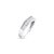 Contemporary One Carat Princess Cut Channel Wedding Band 14k White Gold, Size 9 For Sale - Image 3 of 4
