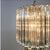Metal Italian Murano Glass Waterfall Chandelier from Venini, 1960s For Sale - Image 7 of 9