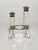 1980s Vintage Spanish Acrylic and Metal Chandelier, 1970s For Sale - Image 5 of 9