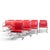 Mid-Century Modern Mies Van Der Rohe for Knoll Brno Mid Century Cantilever Chrome Dining Chairs - Set of 16 For Sale - Image 3 of 11