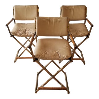 Milo Baughman 1980s Counter Stools for Cal-Style - Set of 3 For Sale