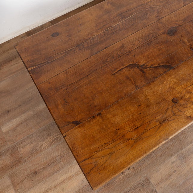 19th Century French Oak Dining Table For Sale - Image 10 of 14
