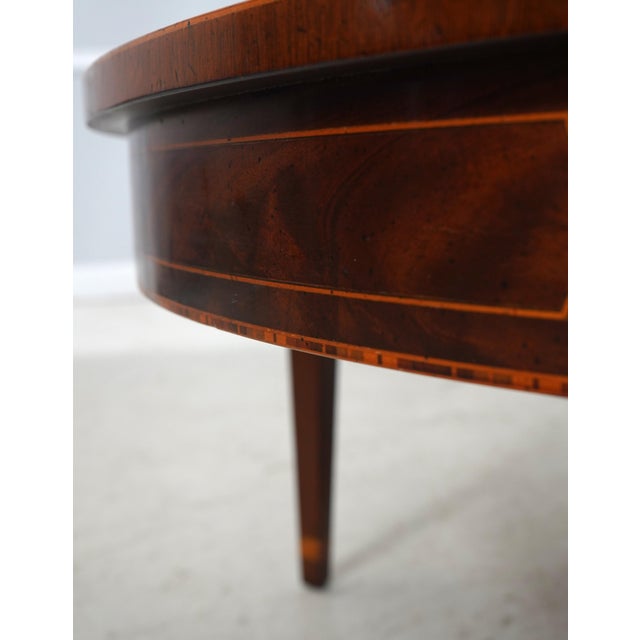 Kindel Winterthur Round Inlaid Coffee Table For Sale - Image 12 of 14