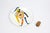 Hand-Painted Glazed Earthenware Plate with Eye-Shield Hoplite by Roger Capron for Vallauris, 1955-1960 For Sale - Image 6 of 13