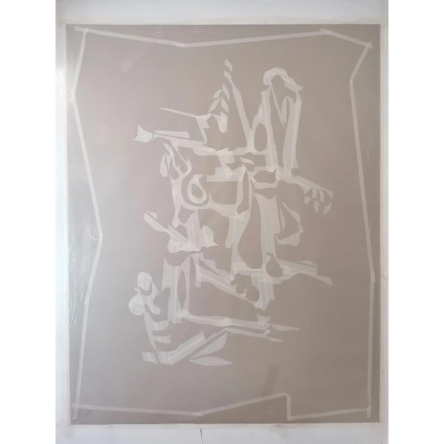 Stefano Mazzolini, Tulipa, 2020s, Mixed Media on Canvas For Sale - Image 9 of 10