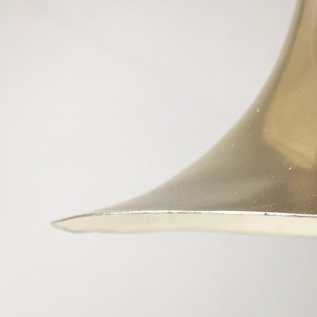 Metal Italian AM/AS Hanging Light attributed to Franco Albini and Franca Helg or Sirrah, 1960s For Sale - Image 7 of 18