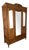 French Wardrobe in Oak For Sale