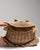 This 1970s sculpture from France is finished in tan, worked in wicker. Its form follows honest, well-proportioned lines...