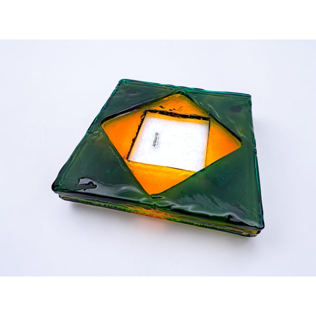 Murano Sommerso Glass Ashtray by Flavio Poli for Seguso, 1970s For Sale - Image 10 of 10