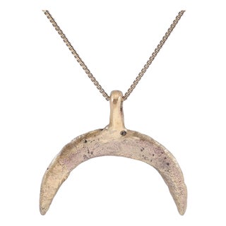 Viking Lunar Pendant Necklace, c.900-1000 Ad For Sale