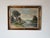 Vintage P. Veen European Countryside River Landscape Oil on Canvas Painting For Sale - Image 4 of 12