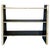 Italian Art Deco Style Parchment and Black Lacquer Bookcase, 1980s For Sale - Image 10 of 10