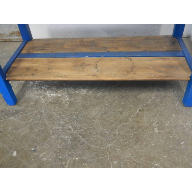 Vintage Worktable in Fir, 1970s For Sale - Image 10 of 11