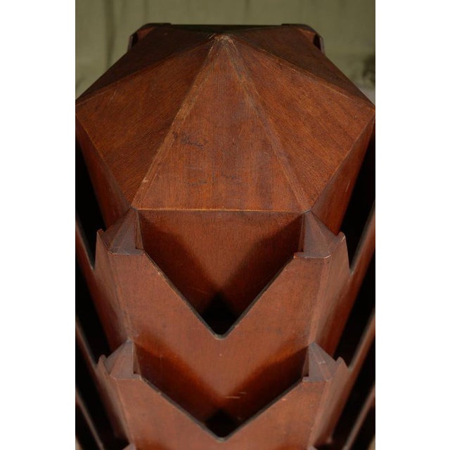 Vintage Art Deco Revolving Shop Display Stand by Carl Zeiss, 1935 For Sale - Image 3 of 11