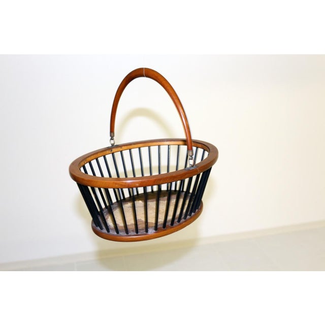 Antique Viennese Basket by Josef Danhauser For Sale - Image 5 of 14