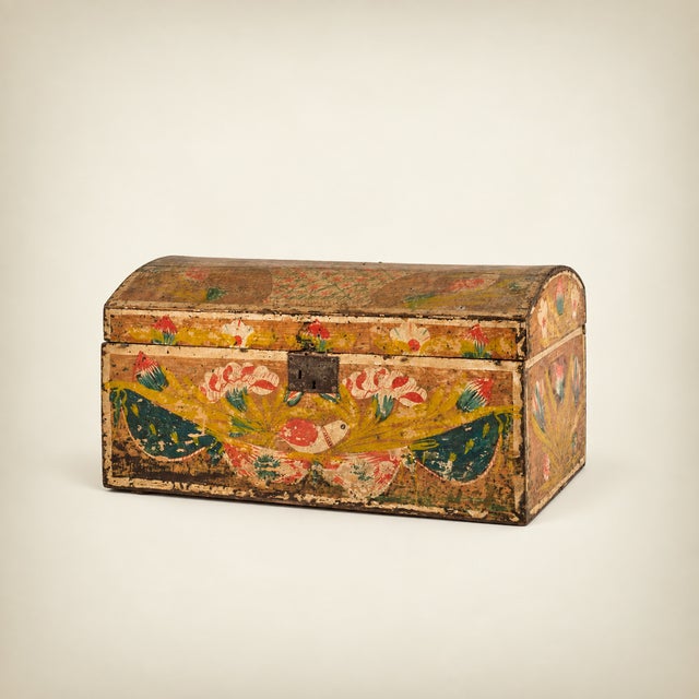 Folk Art Norman Wedding Boxes, France, 1890, Set of 6 For Sale - Image 6 of 10