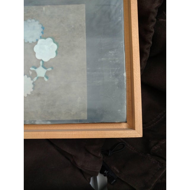 Encaustic and Laminated Paper on Plywood American artist, Richard Purdy, born in Chicago, IL, 1956 Received his B.F.A....