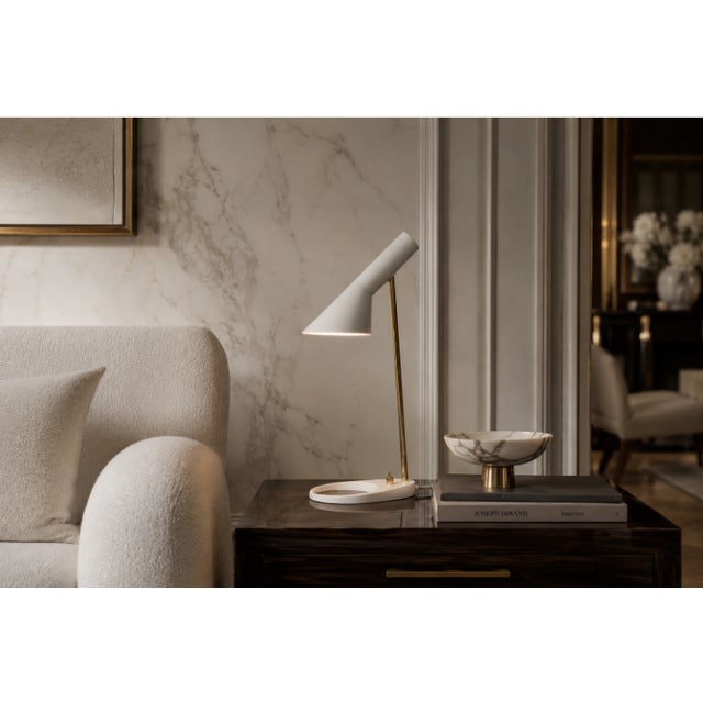 Arne Jacobsen Louis Poulsen Aj Mini 150th Anniversary Anniversary Brass Table Lamp – Limited Edition, Brand New in Box For Sale - Image 4 of 8