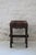 Wood Vintage Brutalist Wood and Leather Stools, 1950s, Set of 2 For Sale - Image 7 of 12