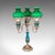 Traditional Vintage Three Branch Table Lamp, English, Accent Light, Neoclassical Revival For Sale - Image 3 of 12