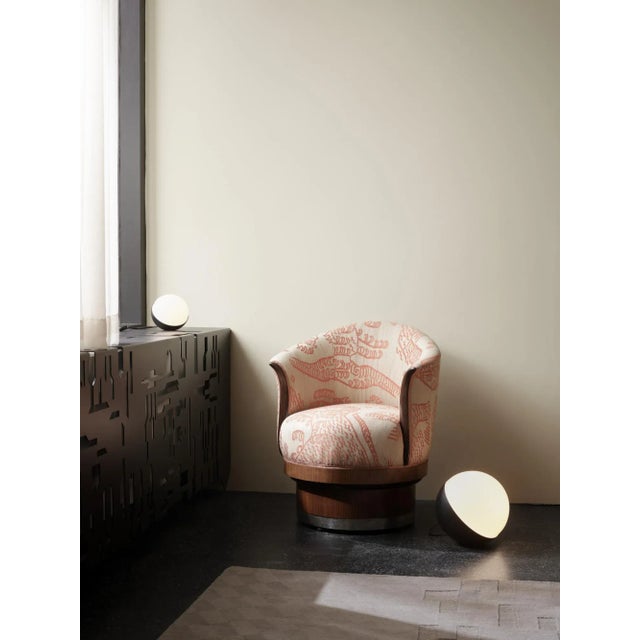 Louis Poulsen Vilhelm Lauritzen 'Vl Studio' Metal and Glass Table Lamp for Louis Poulsen For Sale - Image 4 of 13