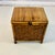 Hollywood Regency 1980s Vintage Boho Chic Coastal Ralph Lauren Style Rattan, Bamboo, Wicker Storage Bench For Sale - Image 3 of 18
