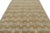 Mid-Century Modern Rug & Kilim’s Scandinavian Style Custom Rug in Gold, Beige-Brown Geometric Patterns - 9x12 For Sale - Image 3 of 7