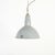 Iconic enamel benjamin factory light shade by benjamin crysteel. Vitreous glass grey enamel shades, original type x...