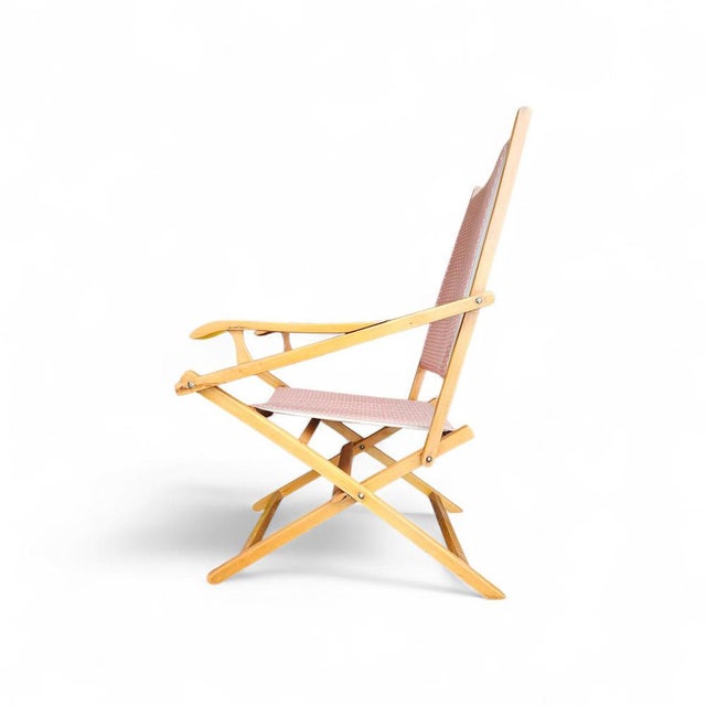 Foldable Deck Chair, 1950s For Sale - Image 7 of 11