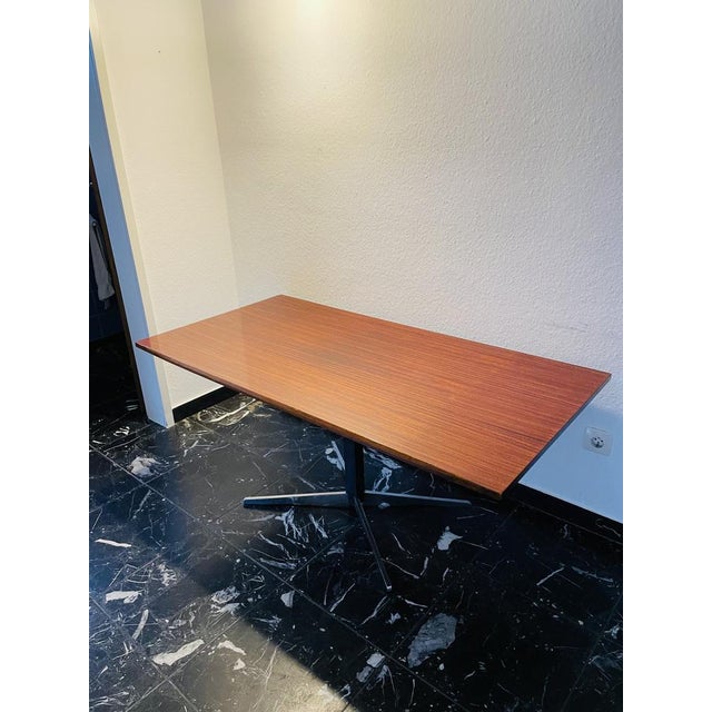 Wood Height Adjustable Dining Table, 1960s For Sale - Image 7 of 14