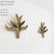 Description Pair of wall lamps designed by Henri Fernandez and produced by Maison Honoré. The structures have the shape of...