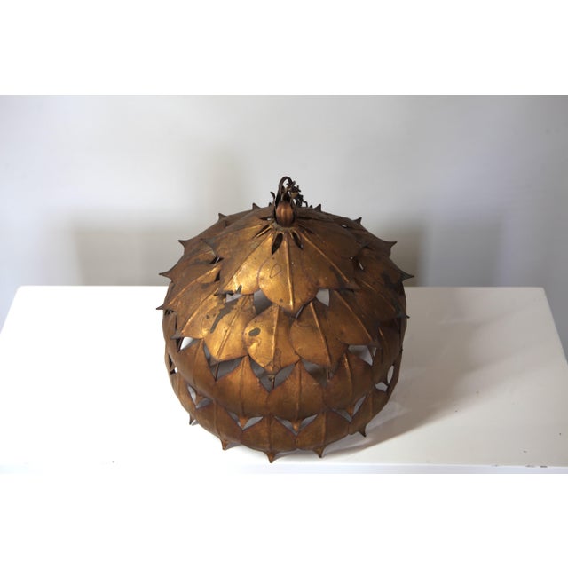 Lotus Ceiling Lamp by Hans Kögl, Germany, 1960s For Sale - Image 11 of 11