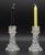 A pair of extraordinary Murano glass candleholders made using the “rostrato” technique. Probably from the Barovier & Toso...