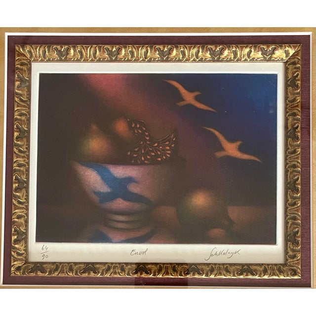 Laurent Schkolnyk is internationally recognized as a master in mezzotint. The process is labor-intensive in which the...