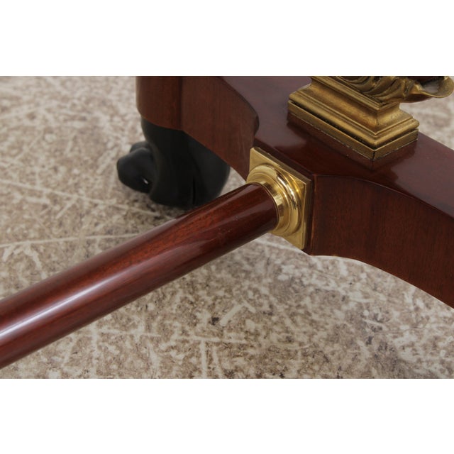 Pair of Kindel Masterworks Winterthur Empire Mahogany Nightstands For Sale - Image 16 of 18