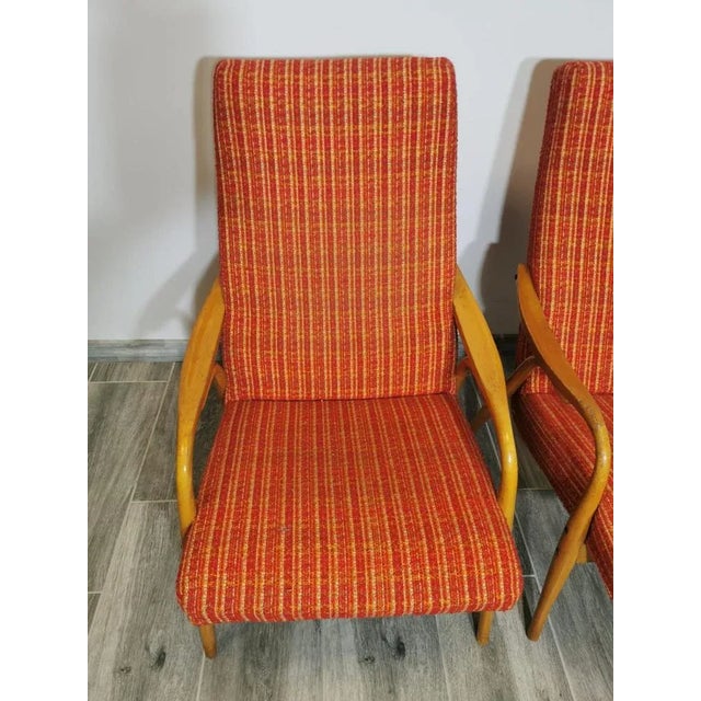 Set of Lounge Chairs by Antonin Suman for Ton For Sale - Image 9 of 18