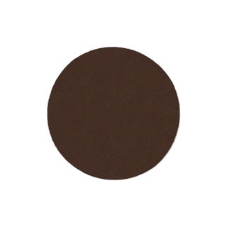 Chocolate Circle Plain Rug from Marqqa For Sale