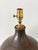 1960s Mid Century Modern Extra Large Hand Thrown Stoneware Lamp For Sale - Image 10 of 18