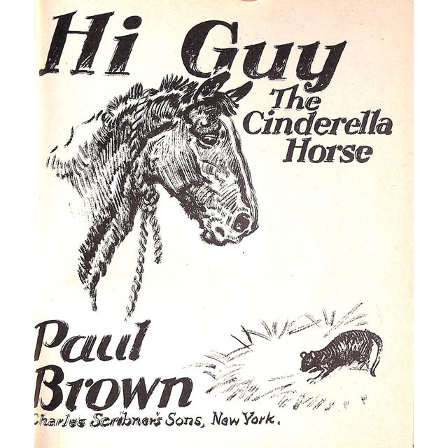 Original 1944 Pencil Drawing From Hi, Guy! The Cinderella Horse by Paul Brown 33 For Sale - Image 4 of 6