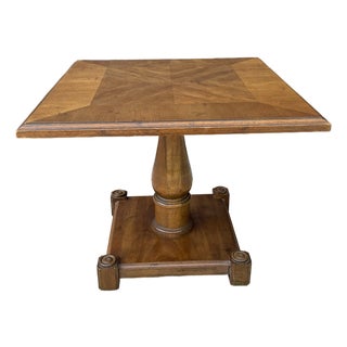 1968 Vintage Drexel Drexel Heritage Pedestal Bunching Table - Model 205-105 For Sale