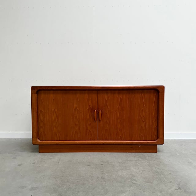 Danish Sideboard in Teak with Tambour Doors from Dyrlund, 1960s For Sale - Image 18 of 18