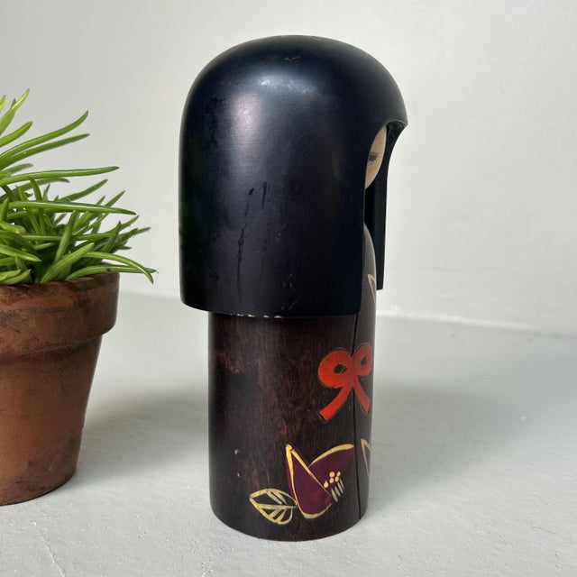 Vintage Kokeshi by Miyashita Hajime, 1970s For Sale - Image 6 of 9